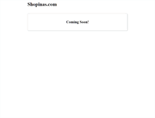 Tablet Screenshot of gkonomics.shopinas.com