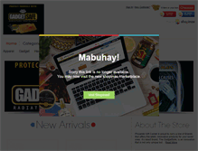 Tablet Screenshot of gadgetsafe.shopinas.com