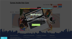 Desktop Screenshot of cynos.shopinas.com