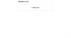 Desktop Screenshot of checkout.shopinas.com